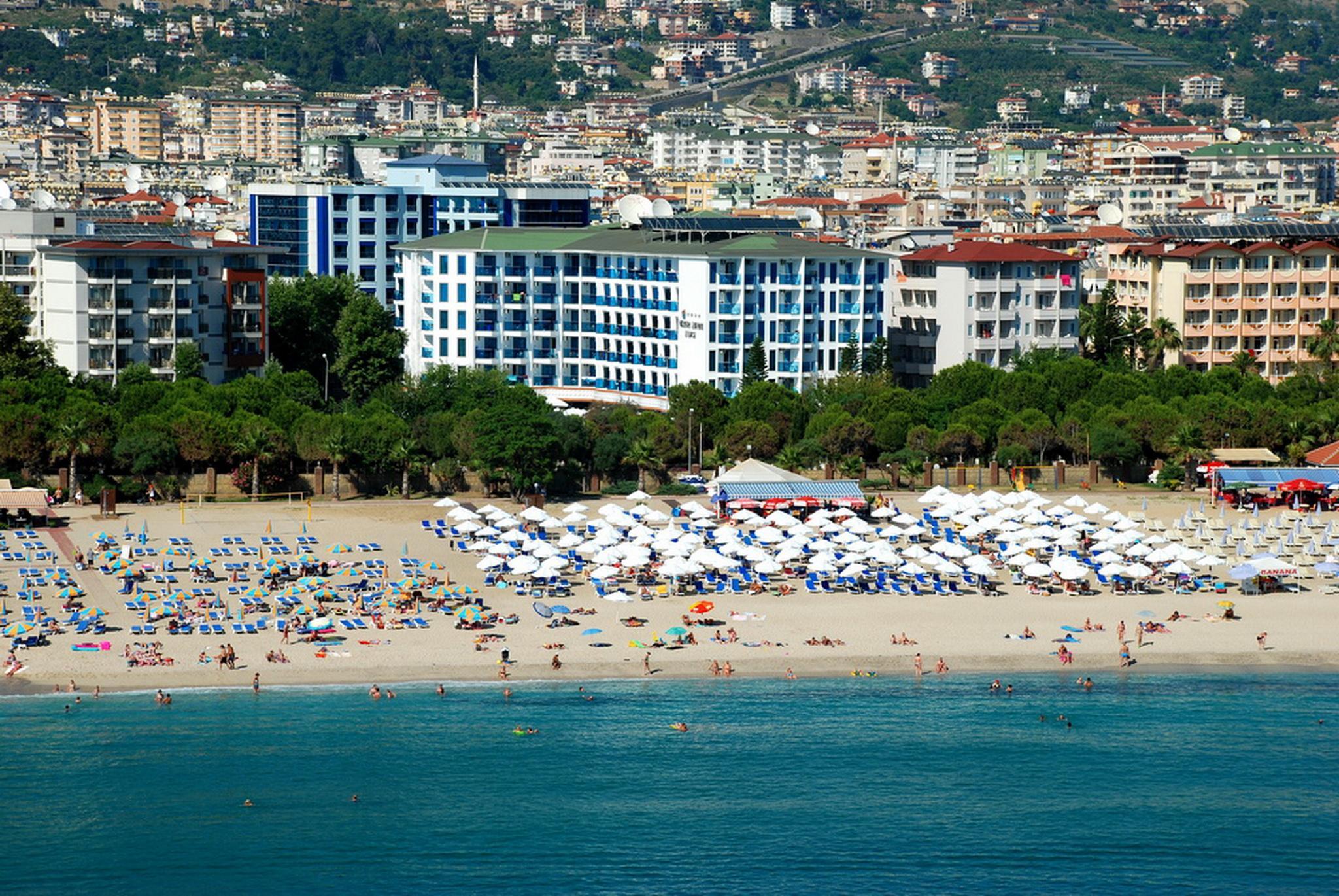 Grand Zaman Beach Hotel Alanya Zewnętrze zdjęcie